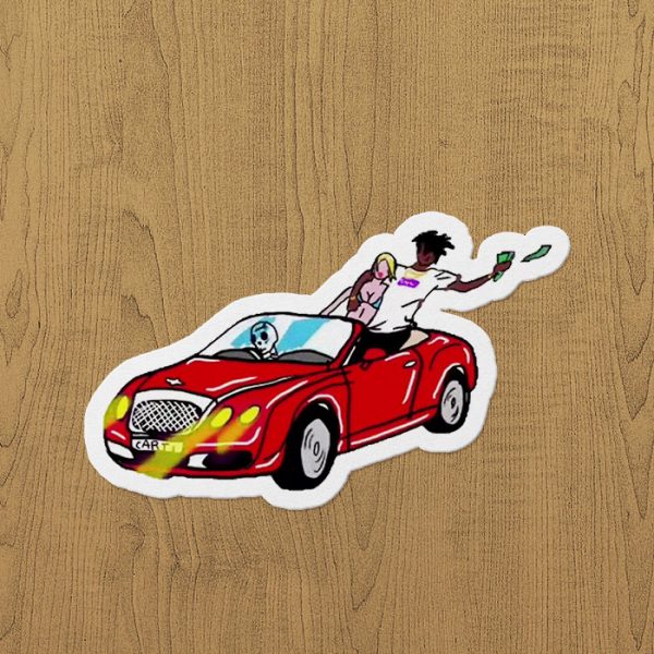 Playboi Car Sticker etiket