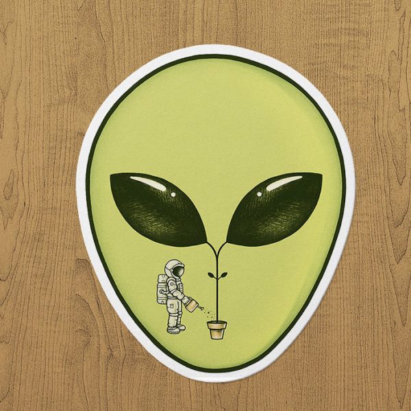 Conspiracy Sticker Etiket