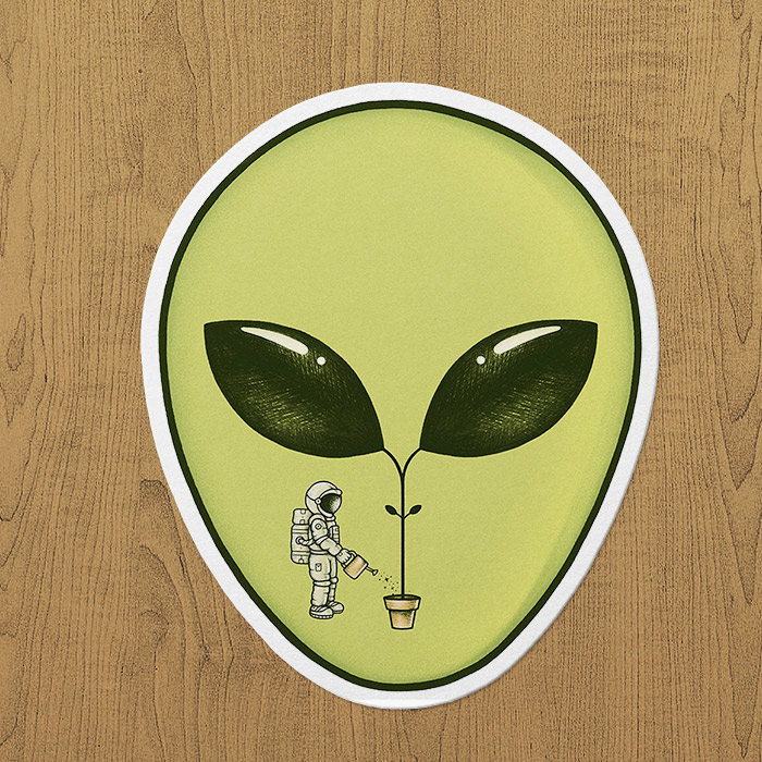 Conspiracy Sticker Etiket Conspiracy Sticker Etiket