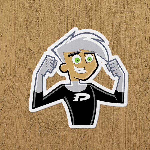 Danny Phantom Sticker etiket