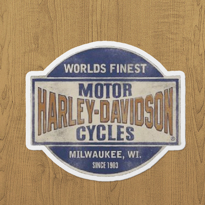Harley Davidson Sticker etiket Harley Davidson Sticker etiket