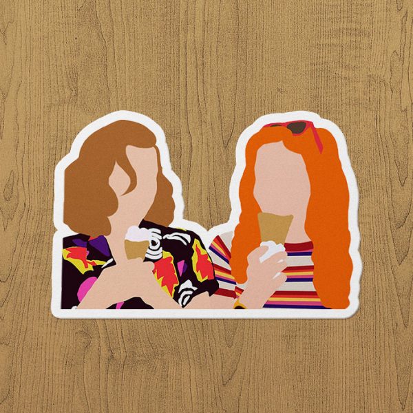 Max and Eleven Sticker etiket