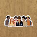 Stranger Things S3 Sticker etiket
