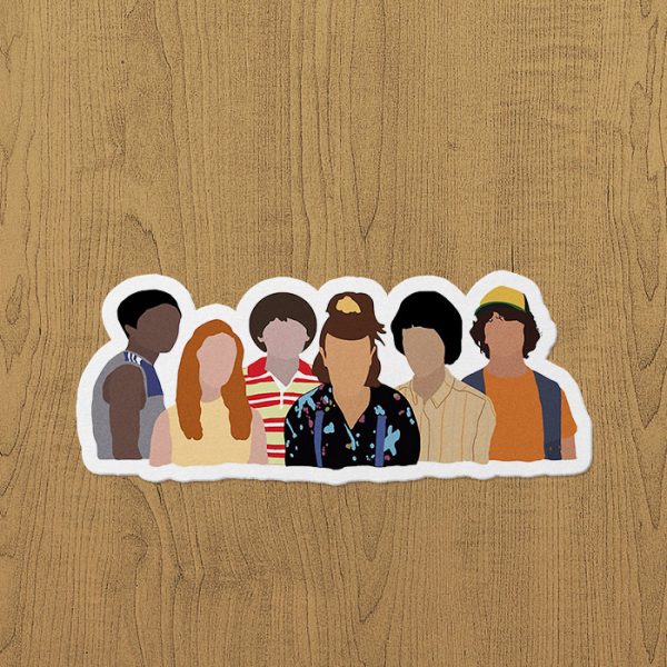 Stranger Things S3 Sticker etiket