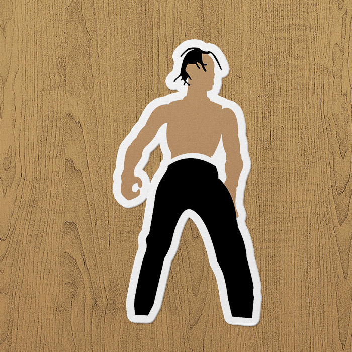 Travis Scott Rodeo Sticker Etiket Travis Scott Rodeo Sticker Etiket