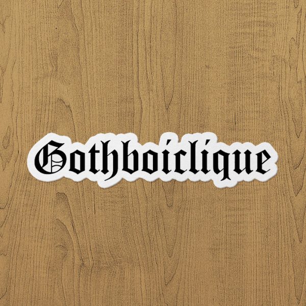 Gothboiclique Sticker etiket