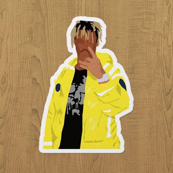 Juice Wrld Art Sticker etiket