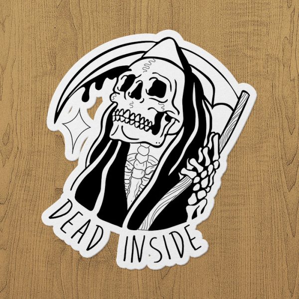 Dead İnside Sticker etiket