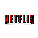Netflix Sticker etiket