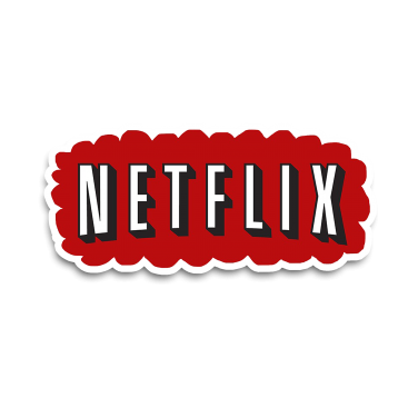 Netflix Baloncuk Sticker etiket