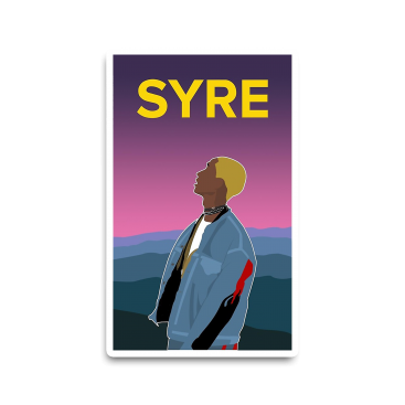 Jaden Syre Sticker etiket