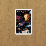 Astroworld Universe Sticker Etiket