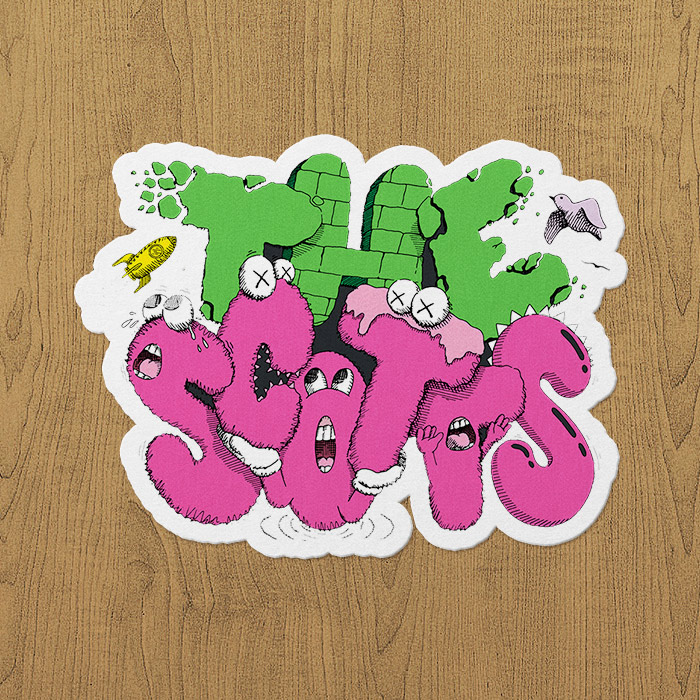 The Scotts Sticker etiket The Scotts Sticker etiket