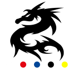 Ejder araba, motor stikcer