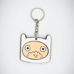 Finn ahşap anahtarlık