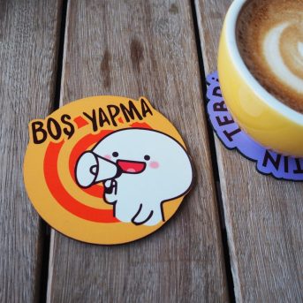 Boş Yapma Bardak Altlığı