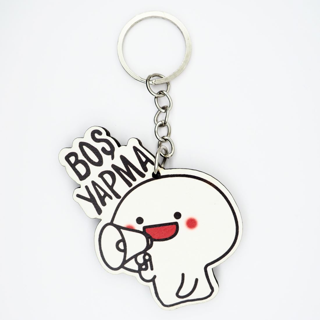 Boş yapma ahşap anahtarlık Boş yapma anahtarlık