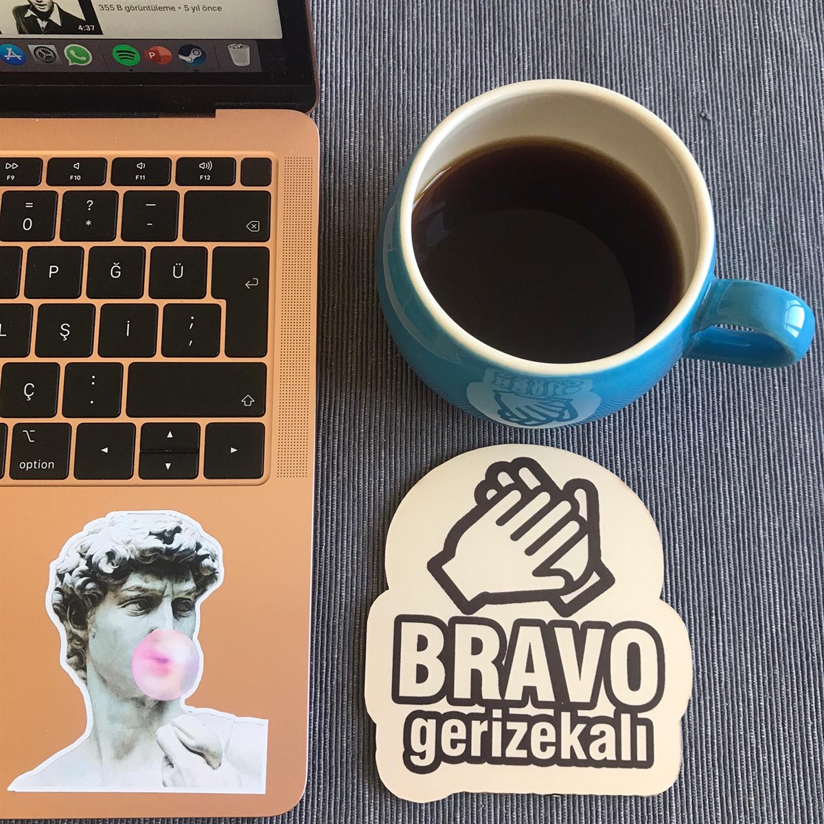 Bravo Gerizekalı Bardak Altlığı Bravo Gerizekalı Bardak Altlığı