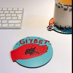 Gıybet Bardak Altlığı