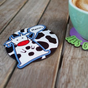 İnek Bardak Altlığı