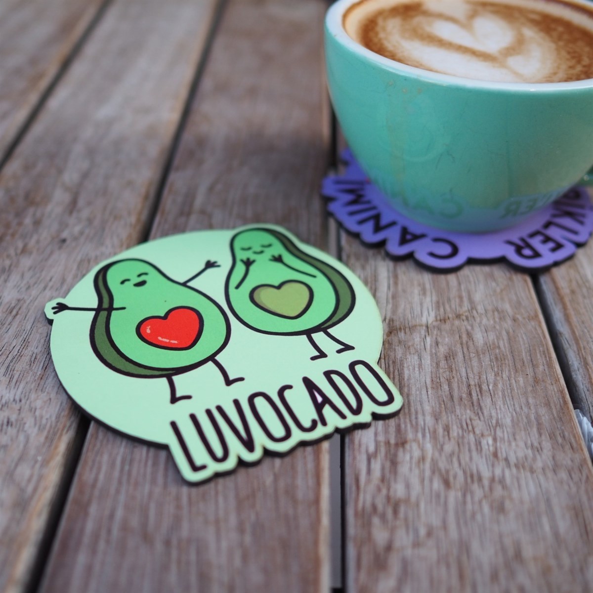 Luvocado Bardak Altlığı Luvocado Bardak Altlığı