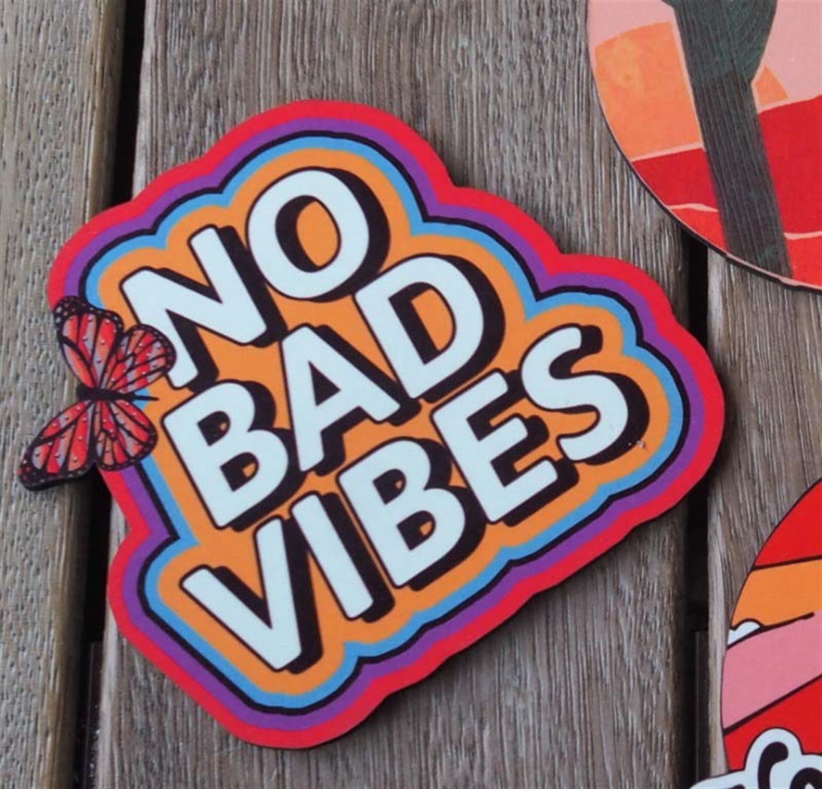 No Bad Vibes Bardak Altlığı No Bad Vibes Bardak Altlığı