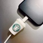 starbucks kablo koruyucu beyaz 2nası