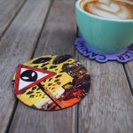 Uzaylı Bardak Altlığı