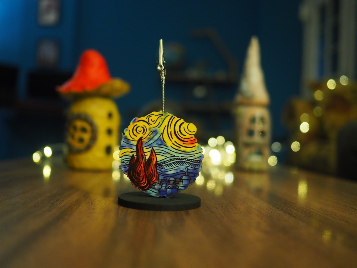 Yıldızlı Geceler Not Tutucu Yıldızlı Geceler Not Tutucu