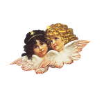 angels sticker etiket
