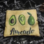 avokado bozuk para cüzdanı