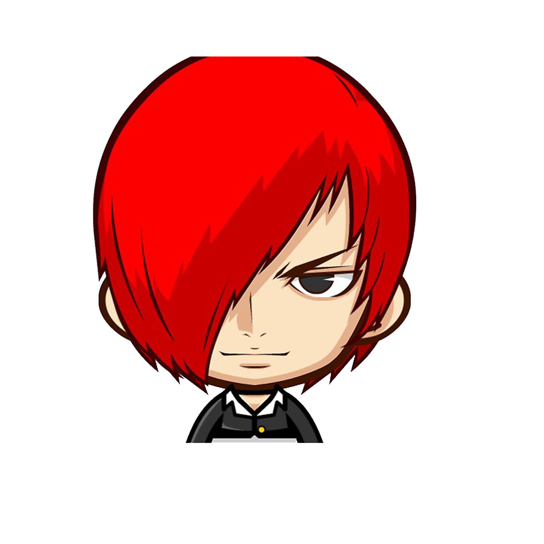 Iori Yagami Kof Sticker etiket Iori Yagami Kof Sticker etiket