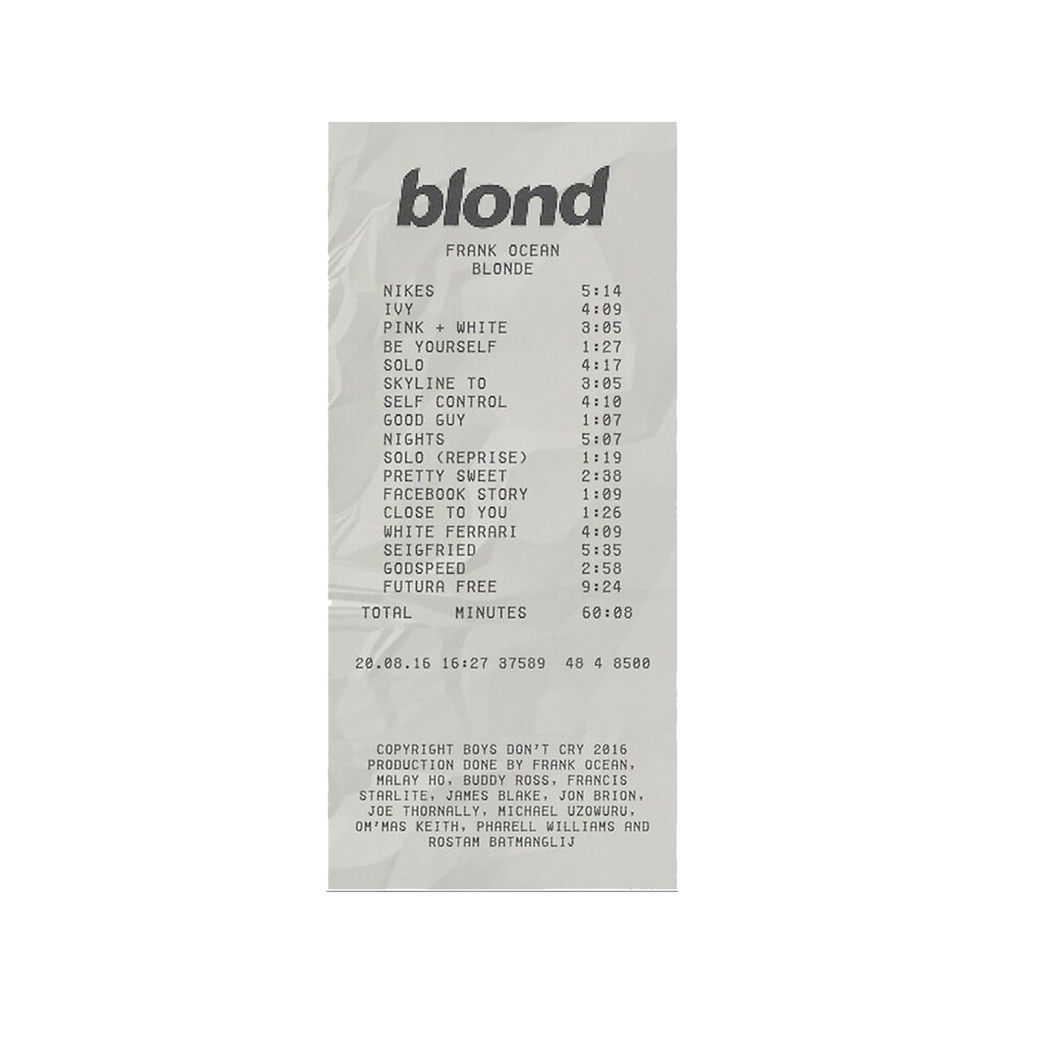 frank ocean blond sticker etiket frank ocean blond sticker etiket