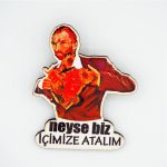 içimize atalım ahşap broş