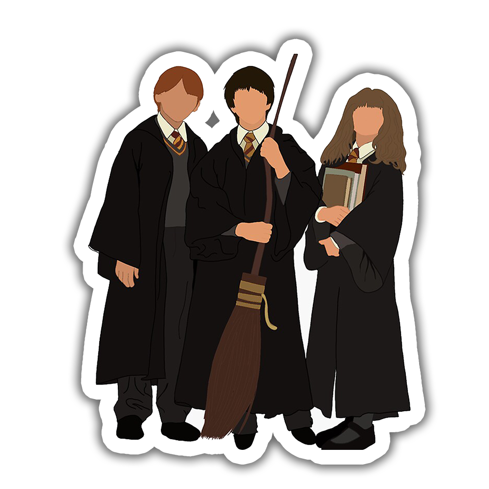 Harry potter muhteşem üçlü sticker Harry potter muhteşem üçlü sticker