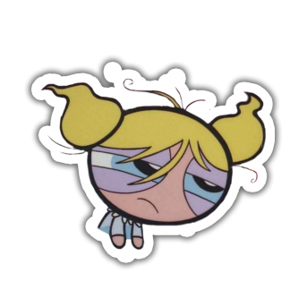 bubbles mood sticker