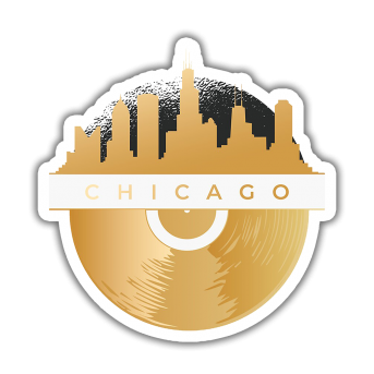 Chicago Sticker etiket çıkartma