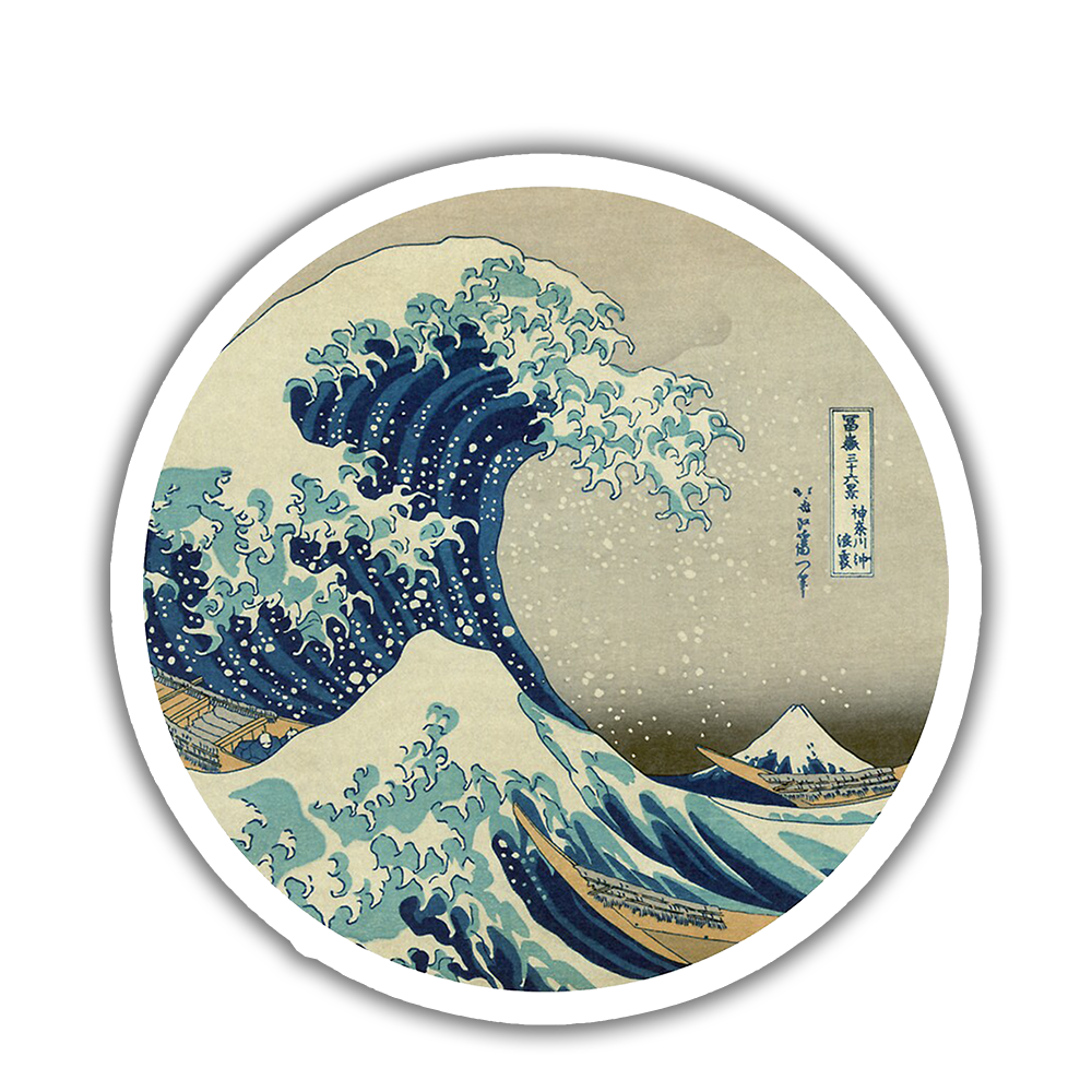 Dalga Sticker etiket Dalga Sticker etiket