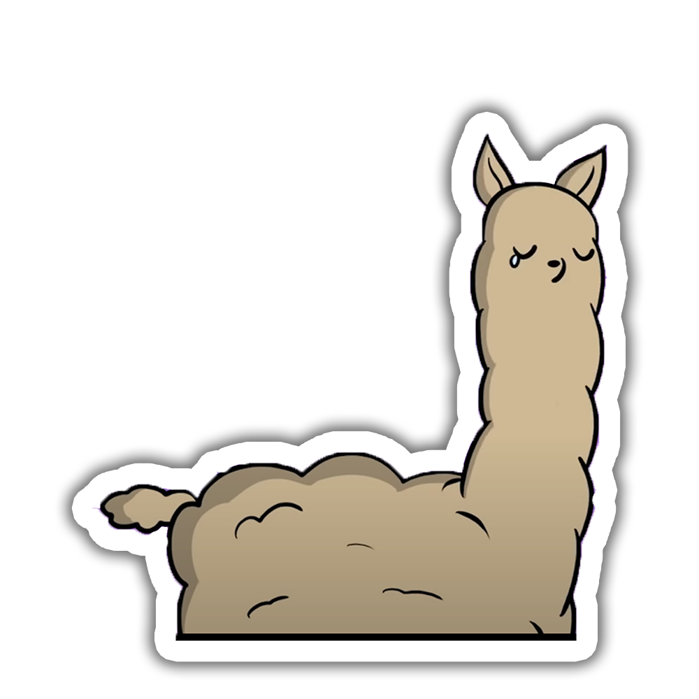 Drama Lama Sticker Drama Lama Sticker