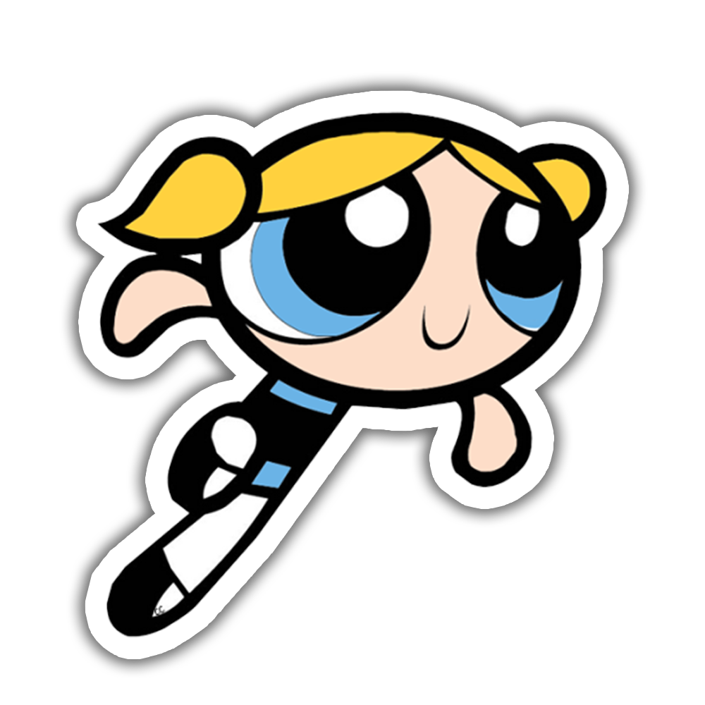 powerpuff girls bubbles sticker 2 powerpuff girls bubbles sticker 2