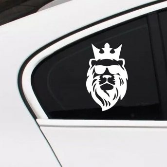 Aslan Kral Sticker Oto sticker Kelebek cam sticker