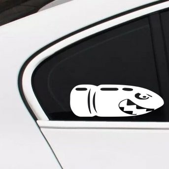 Kızgın Mermi Oto Sticker, Araba sticker
