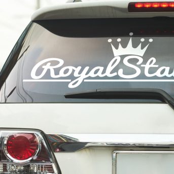Royal Stance Oto Sticker