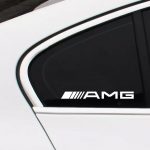 Amg kelebek cam sticker