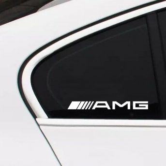 Amg kelebek cam sticker