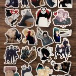 Jujutsu Kaisen Anime Sticker Etiket