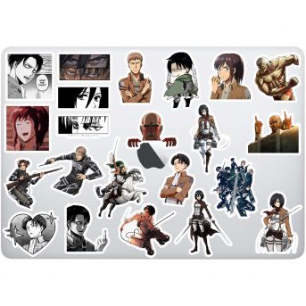 Attack on titan sticker seti 2