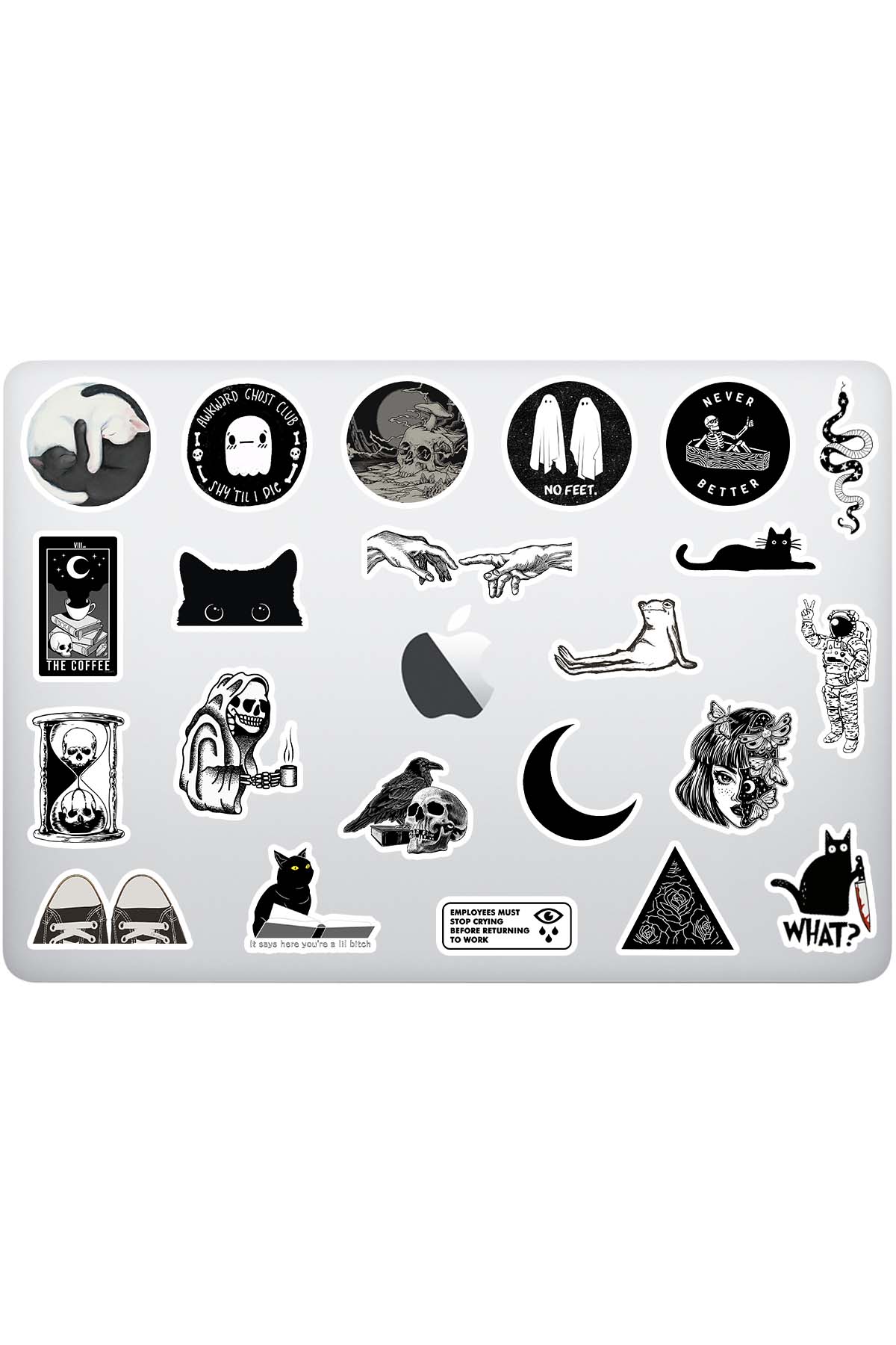 Siyah Beyaz Sticker SETİ Siyah Beyaz Sticker SETİ