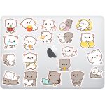 sevimli mochi cat sticker etiket seti