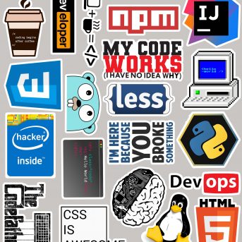 yazılımcı developer sticker